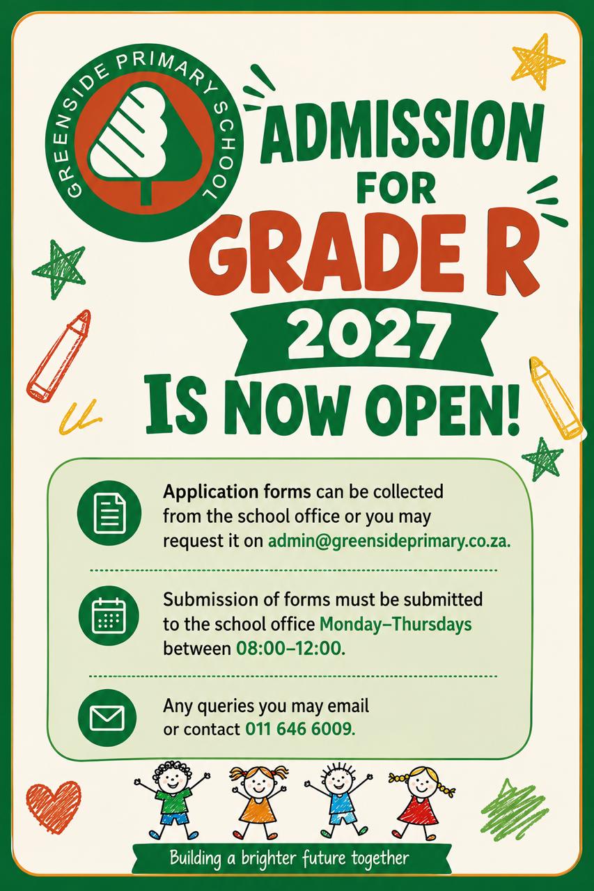 Grade R Admissions